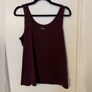 Old Navy deep purple first-layer basic tank top size XL